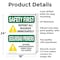 Signmission Safety Culture Sign, 18 in Width, Aluminum, Rectangle OS-2PACK-SF-A-1824-L-10856 - alternate 5